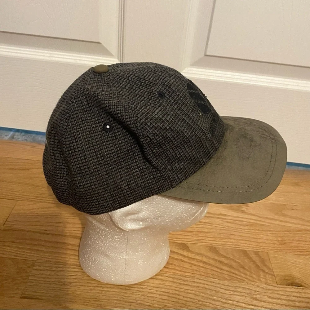 New Holland Vintage K Products Snap Back Hat Herringbone Black Gray Tractor